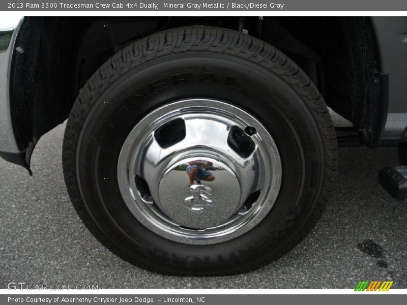 Mineral Gray Metallic / Black/Diesel Gray 2013 Ram 3500 Tradesman Crew Cab 4x4 Dually