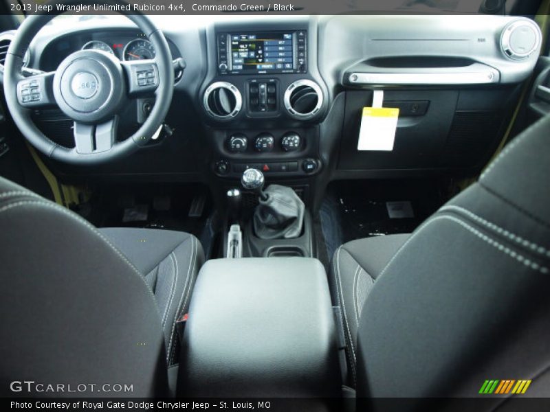 Commando Green / Black 2013 Jeep Wrangler Unlimited Rubicon 4x4