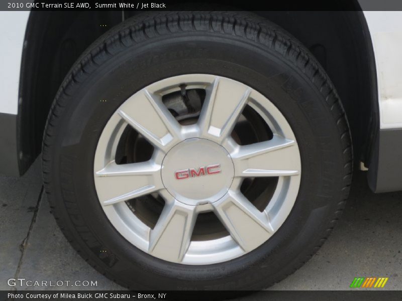 Summit White / Jet Black 2010 GMC Terrain SLE AWD