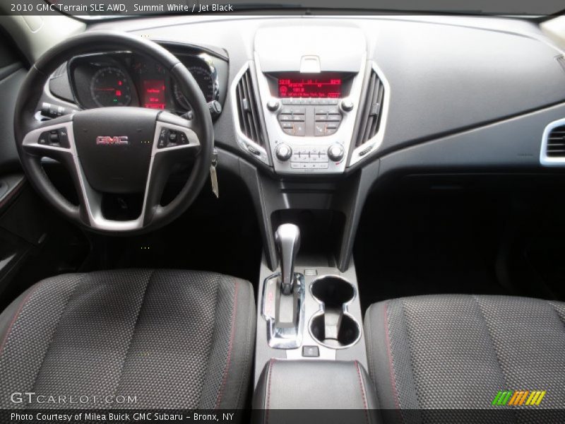 Summit White / Jet Black 2010 GMC Terrain SLE AWD