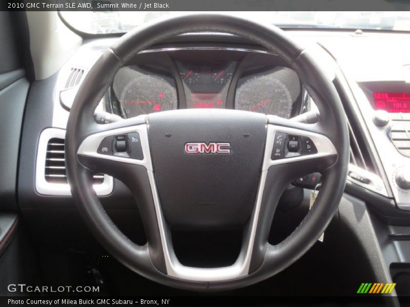 Summit White / Jet Black 2010 GMC Terrain SLE AWD