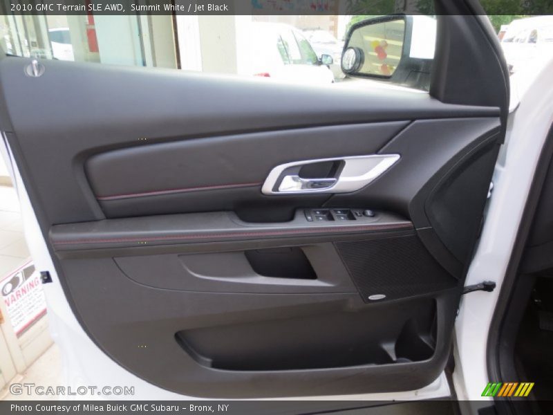 Summit White / Jet Black 2010 GMC Terrain SLE AWD