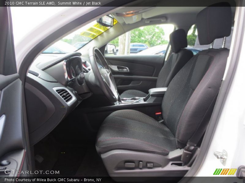 Summit White / Jet Black 2010 GMC Terrain SLE AWD