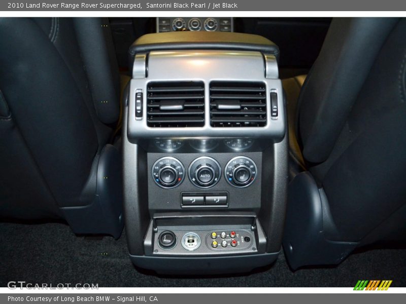 Controls of 2010 Range Rover Supercharged