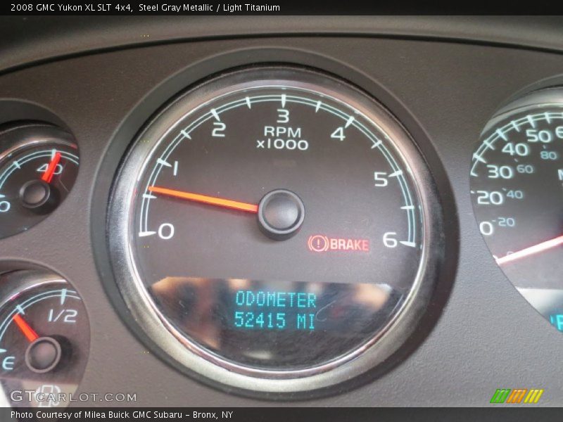 Steel Gray Metallic / Light Titanium 2008 GMC Yukon XL SLT 4x4