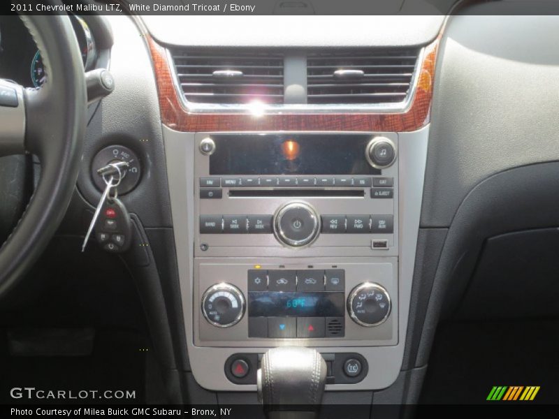 White Diamond Tricoat / Ebony 2011 Chevrolet Malibu LTZ