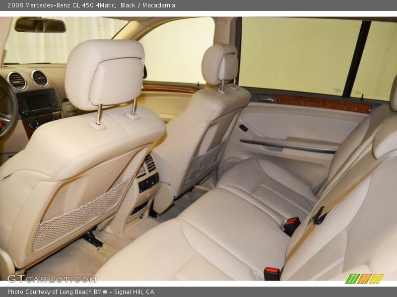 Black / Macadamia 2008 Mercedes-Benz GL 450 4Matic