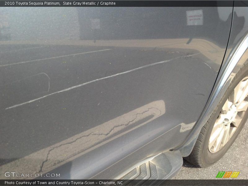 Slate Gray Metallic / Graphite 2010 Toyota Sequoia Platinum