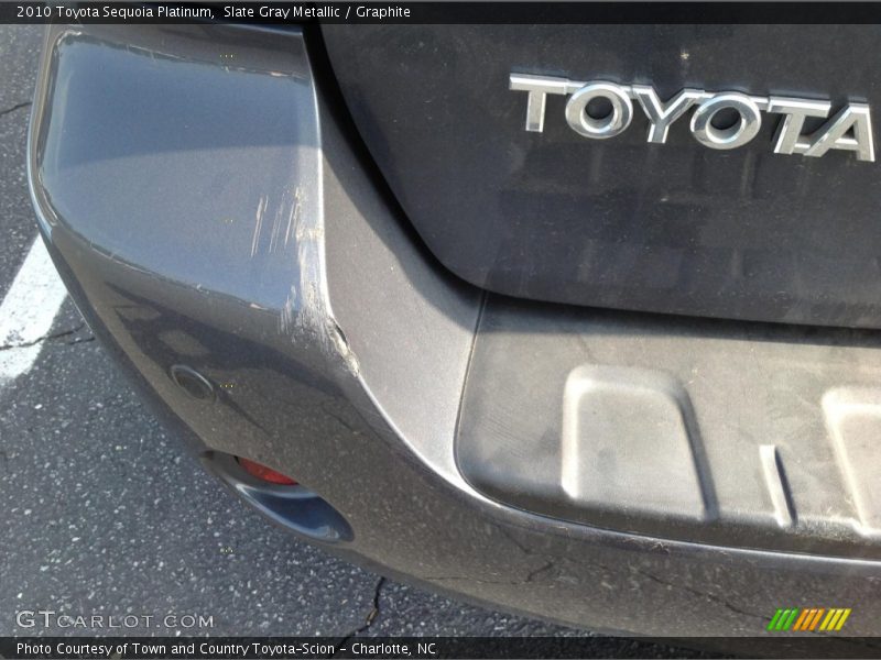 Slate Gray Metallic / Graphite 2010 Toyota Sequoia Platinum
