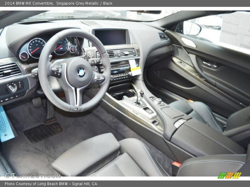 Black Interior - 2014 M6 Convertible 