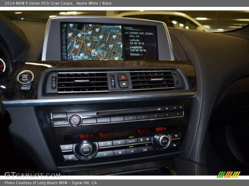 Controls of 2014 6 Series 650i Gran Coupe