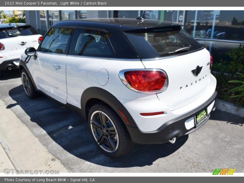 Light White / Carbon Black 2013 Mini Cooper S Paceman