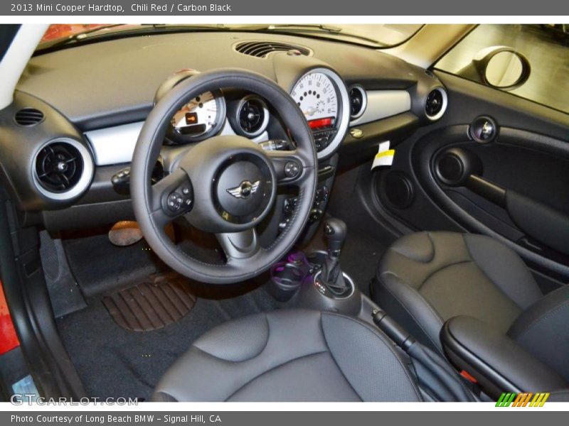 Chili Red / Carbon Black 2013 Mini Cooper Hardtop