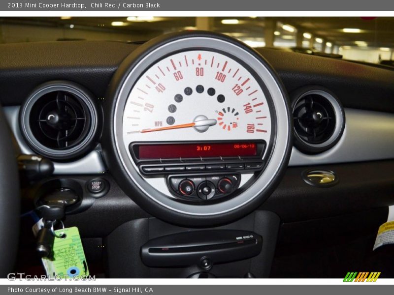 Chili Red / Carbon Black 2013 Mini Cooper Hardtop