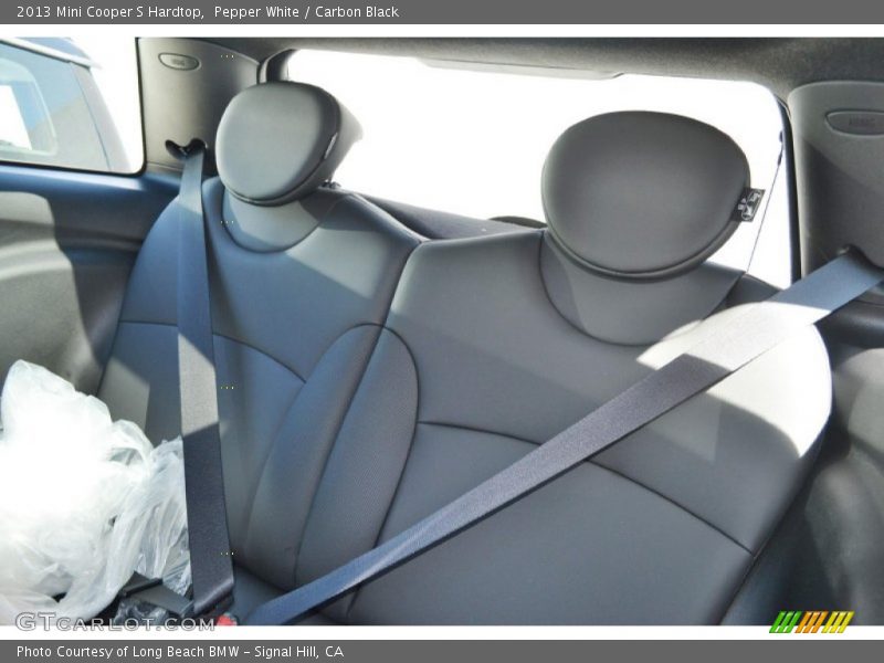 Pepper White / Carbon Black 2013 Mini Cooper S Hardtop
