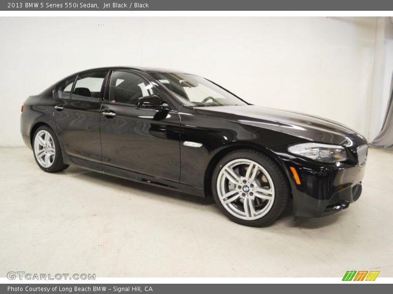 Jet Black / Black 2013 BMW 5 Series 550i Sedan