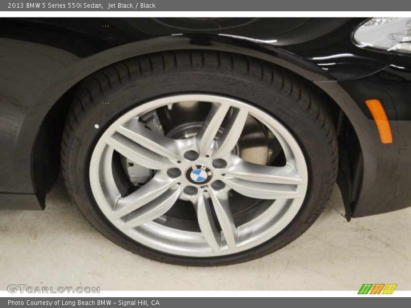 Jet Black / Black 2013 BMW 5 Series 550i Sedan