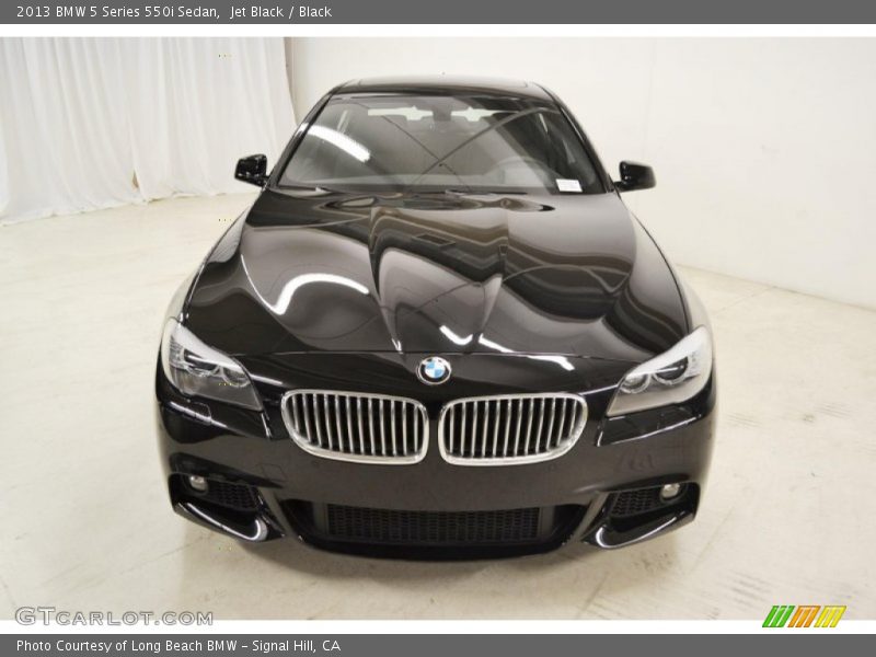 Jet Black / Black 2013 BMW 5 Series 550i Sedan