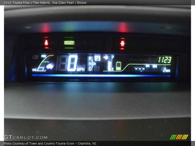 Sea Glass Pearl / Bisque 2013 Toyota Prius v Two Hybrid