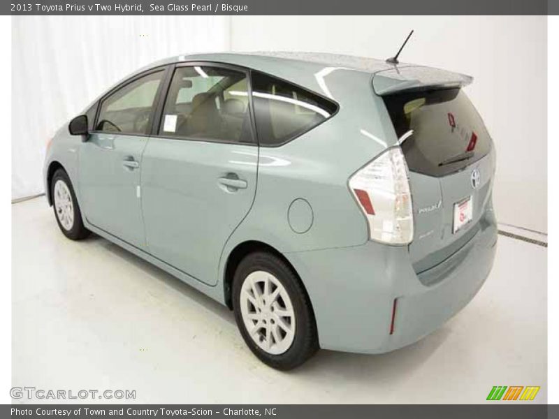 Sea Glass Pearl / Bisque 2013 Toyota Prius v Two Hybrid
