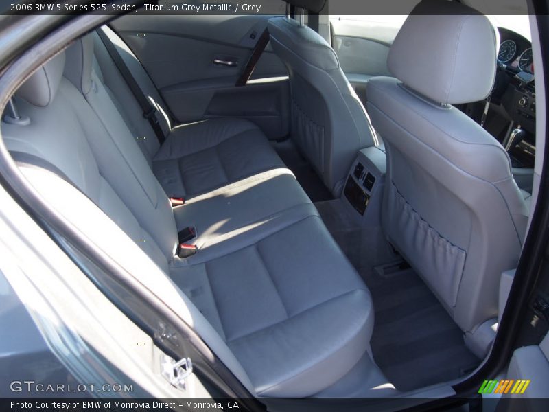 Titanium Grey Metallic / Grey 2006 BMW 5 Series 525i Sedan