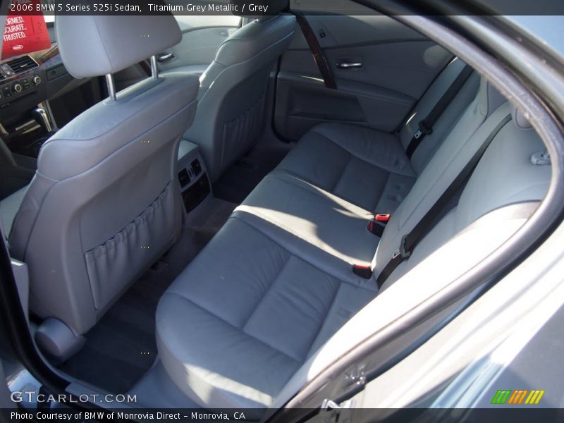 Titanium Grey Metallic / Grey 2006 BMW 5 Series 525i Sedan