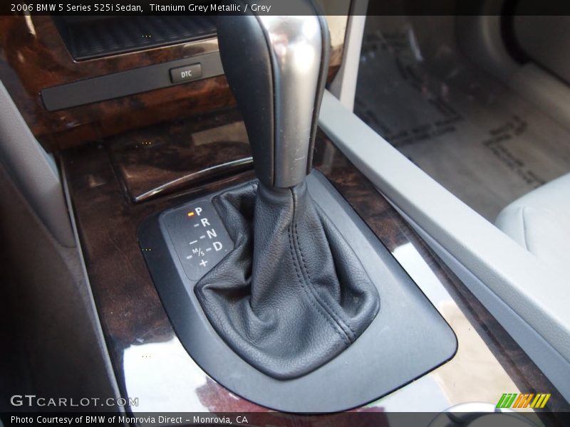 Titanium Grey Metallic / Grey 2006 BMW 5 Series 525i Sedan