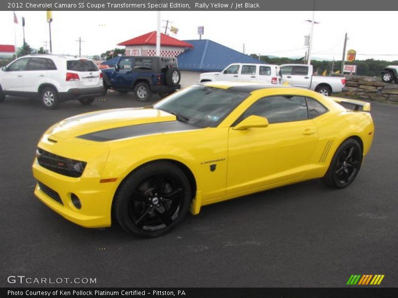  2012 Camaro SS Coupe Transformers Special Edition Rally Yellow