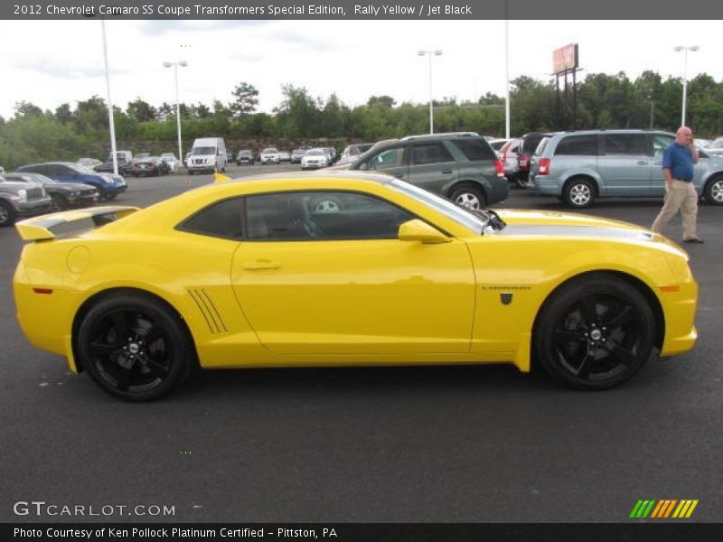  2012 Camaro SS Coupe Transformers Special Edition Rally Yellow