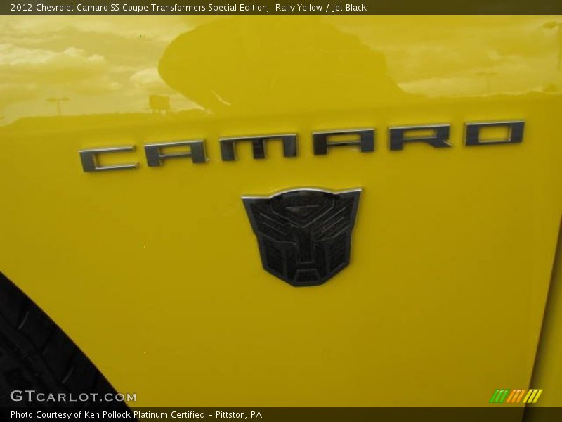 Camaro Transformers - 2012 Chevrolet Camaro SS Coupe Transformers Special Edition