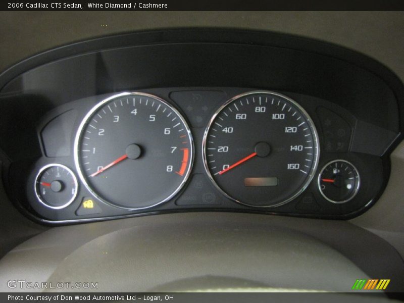 White Diamond / Cashmere 2006 Cadillac CTS Sedan
