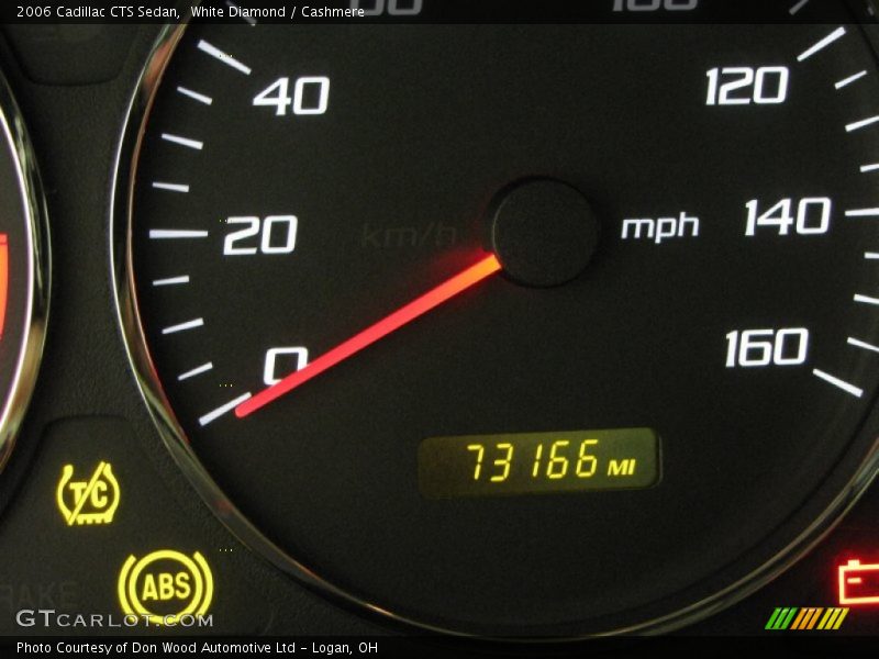 White Diamond / Cashmere 2006 Cadillac CTS Sedan