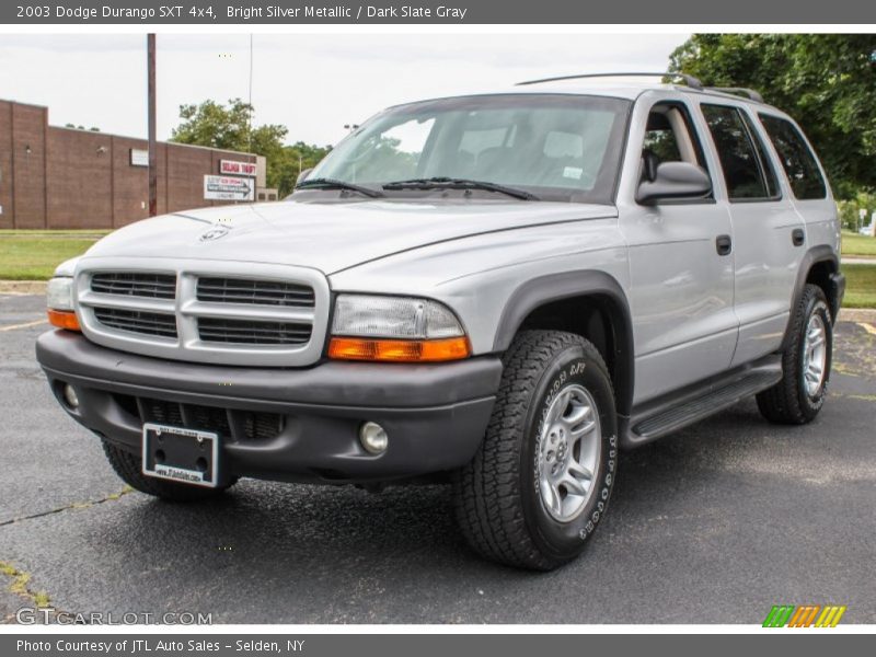 Bright Silver Metallic / Dark Slate Gray 2003 Dodge Durango SXT 4x4