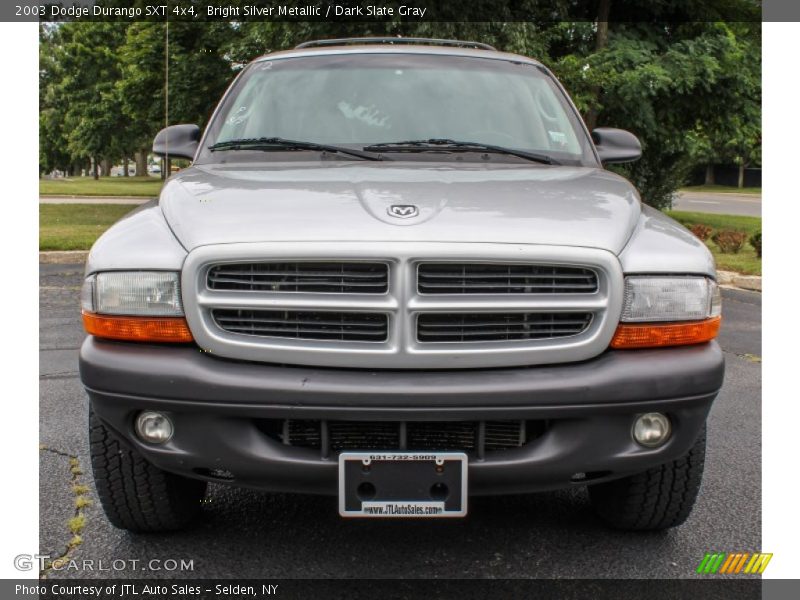 Bright Silver Metallic / Dark Slate Gray 2003 Dodge Durango SXT 4x4