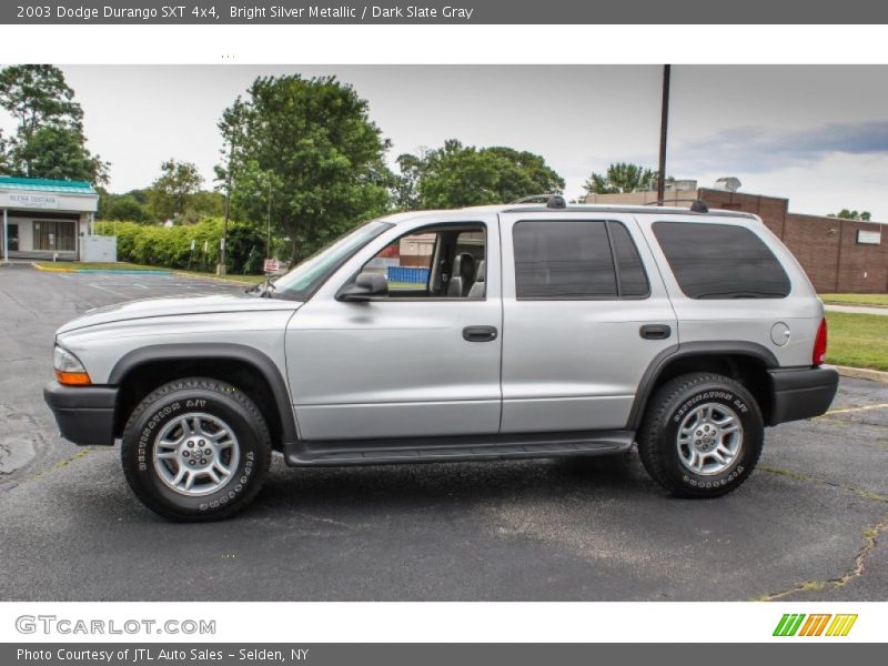 Bright Silver Metallic / Dark Slate Gray 2003 Dodge Durango SXT 4x4
