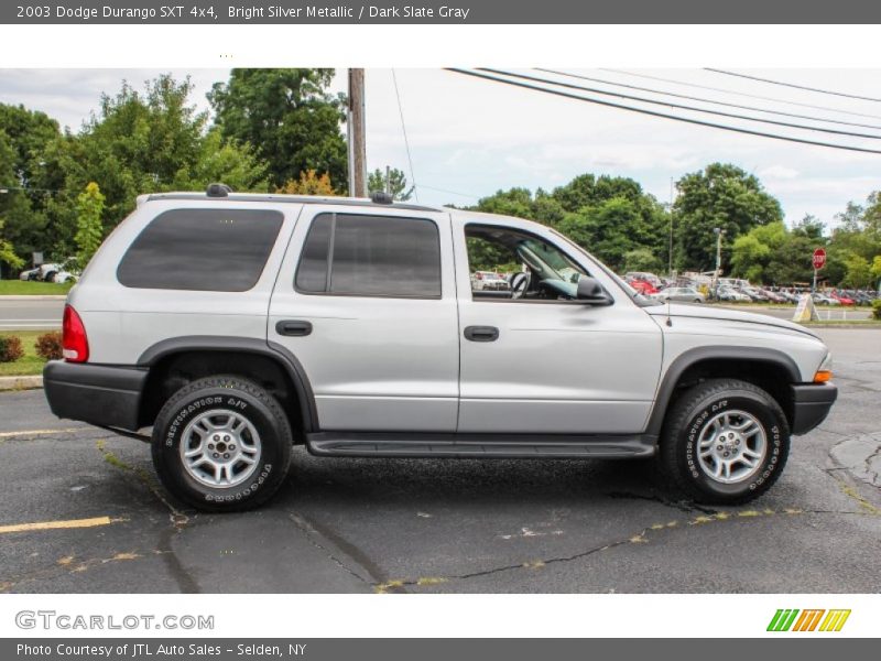 Bright Silver Metallic / Dark Slate Gray 2003 Dodge Durango SXT 4x4