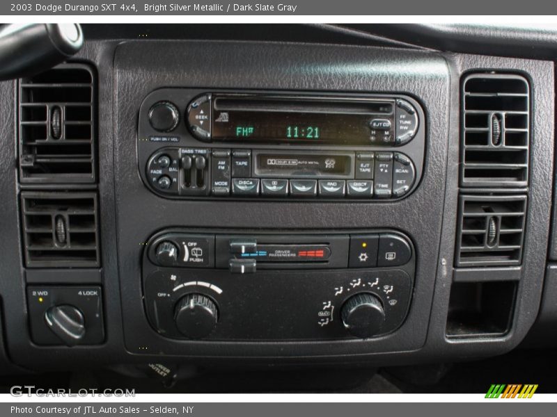 Bright Silver Metallic / Dark Slate Gray 2003 Dodge Durango SXT 4x4