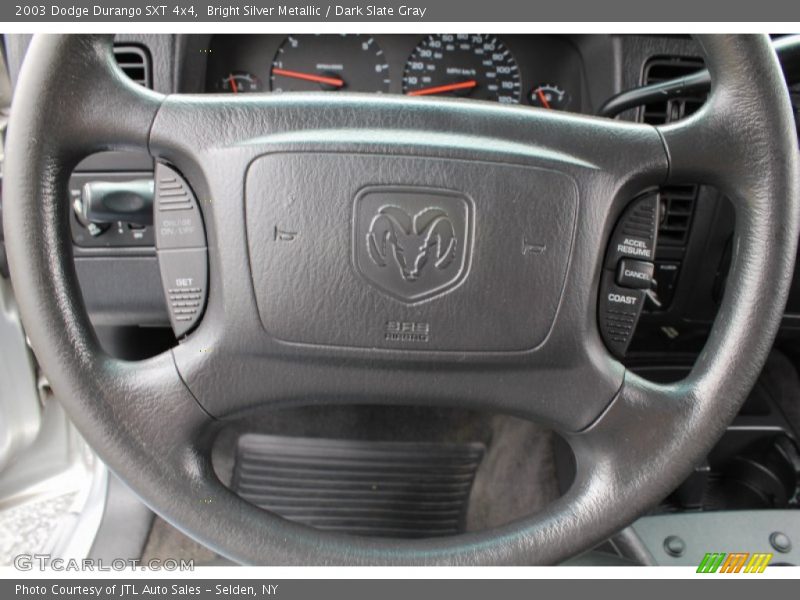 Bright Silver Metallic / Dark Slate Gray 2003 Dodge Durango SXT 4x4