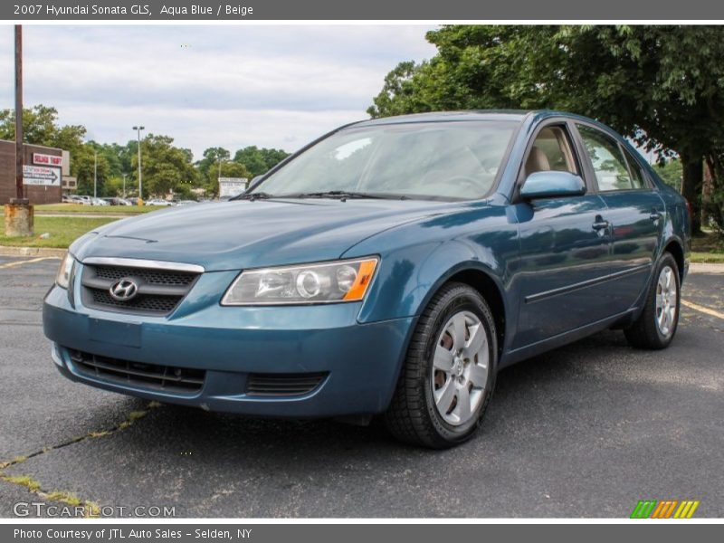 Front 3/4 View of 2007 Sonata GLS