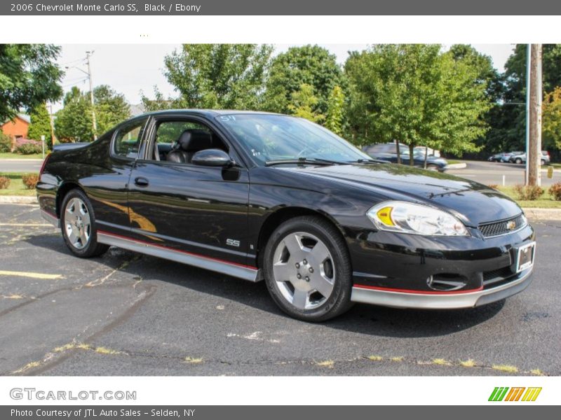 Black / Ebony 2006 Chevrolet Monte Carlo SS