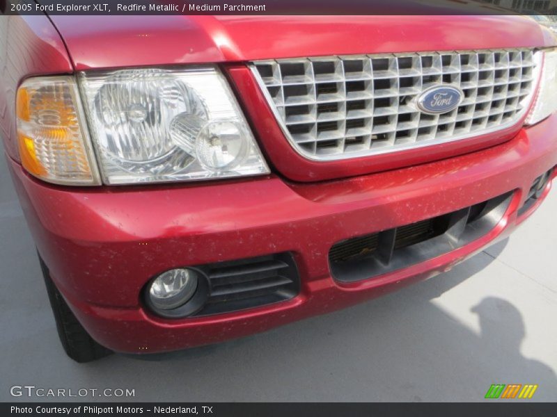 Redfire Metallic / Medium Parchment 2005 Ford Explorer XLT