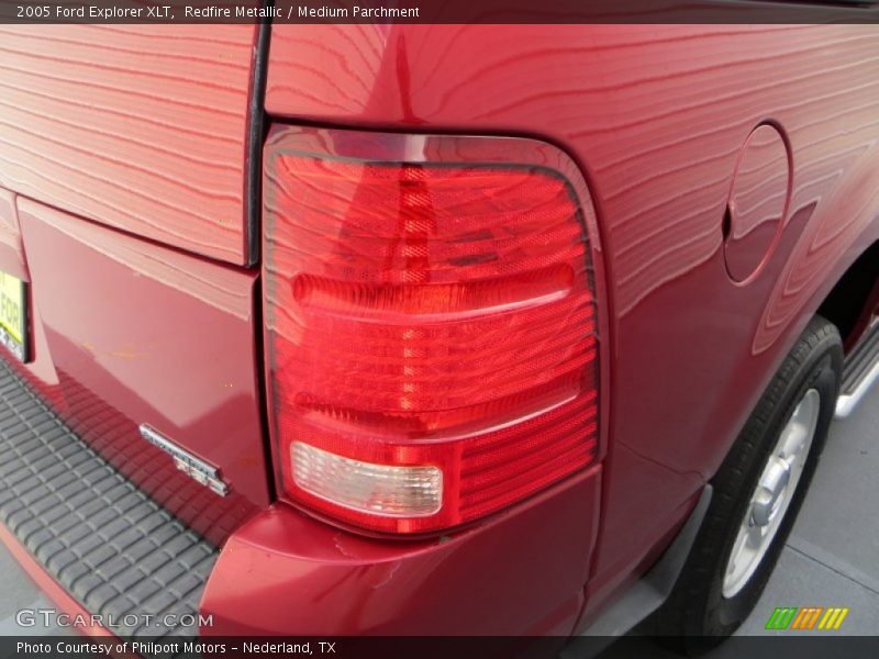 Redfire Metallic / Medium Parchment 2005 Ford Explorer XLT