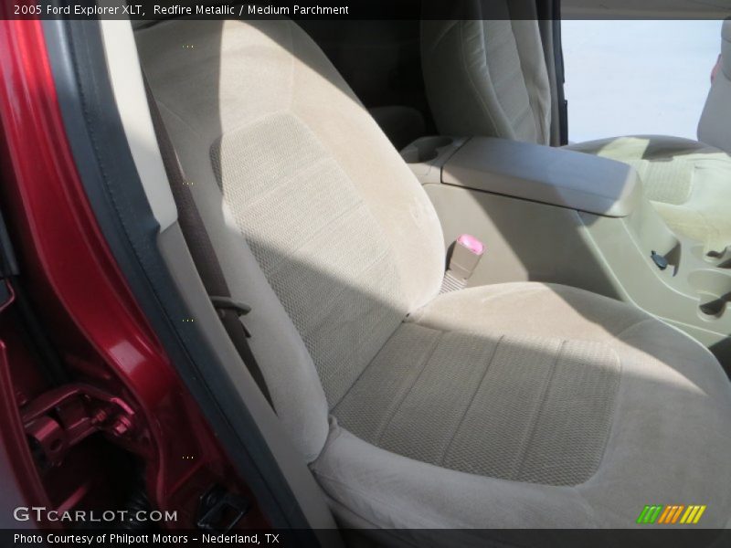 Redfire Metallic / Medium Parchment 2005 Ford Explorer XLT