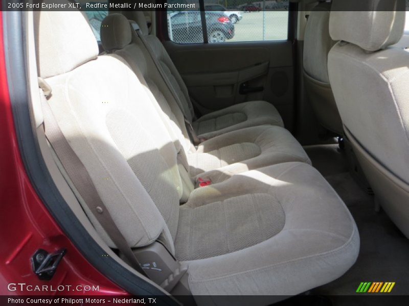 Redfire Metallic / Medium Parchment 2005 Ford Explorer XLT