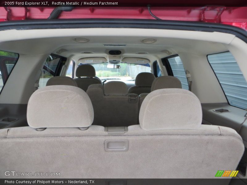 Redfire Metallic / Medium Parchment 2005 Ford Explorer XLT
