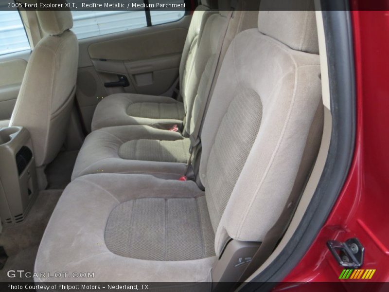 Redfire Metallic / Medium Parchment 2005 Ford Explorer XLT