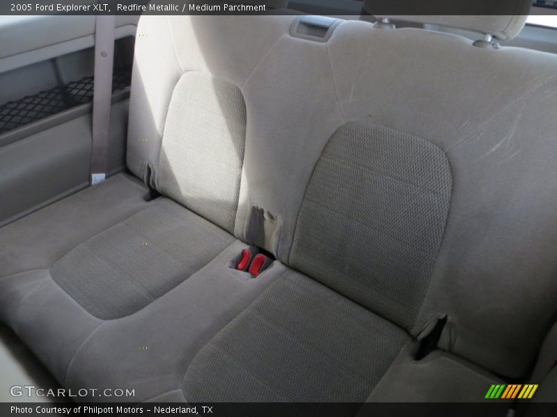 Redfire Metallic / Medium Parchment 2005 Ford Explorer XLT