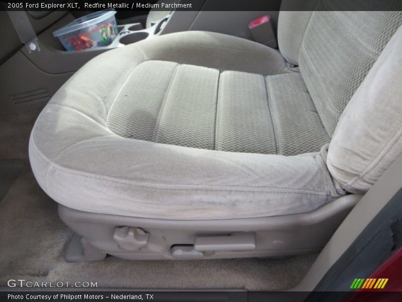 Redfire Metallic / Medium Parchment 2005 Ford Explorer XLT