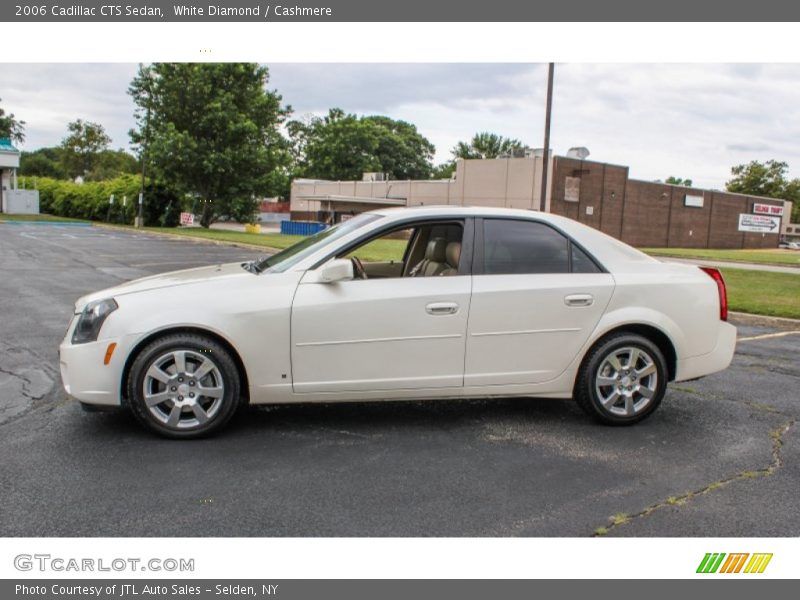 White Diamond / Cashmere 2006 Cadillac CTS Sedan