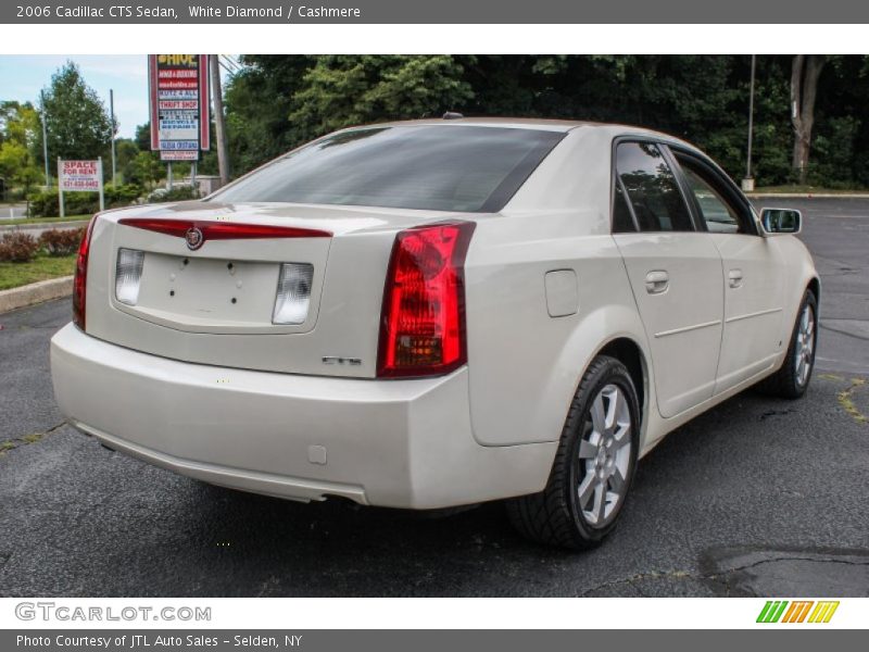 White Diamond / Cashmere 2006 Cadillac CTS Sedan